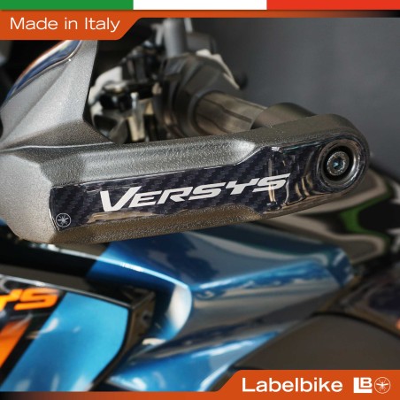 Adesivi 3D Protezioni Paramani moto compatibili con Kawasaki Versys 1100 2025-26