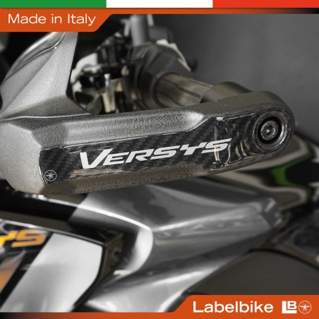 Adesivi 3D Protezioni Paramani moto compatibili con Kawasaki Versys 1100 2025-26