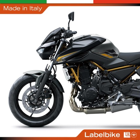 Protezioni 3D Laterali Serbatoio moto compatibili con Kawasaki Z650 2024-2026