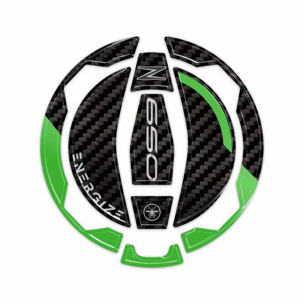 Autocollant de protection pour bouchon de réservoir de moto, compatible avec la Kawasaki Z650 2025-2026