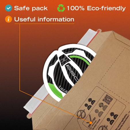 Adesivo Protezione Tappo Serbatoio moto compatibile con Kawasaki Z650 2025-2026