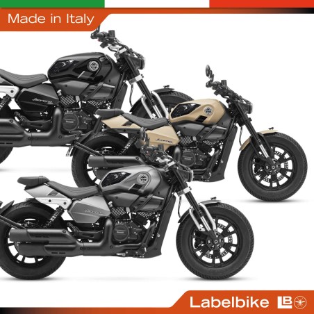 3D-Seitenaufkleber für den Tank von Motorrädern, kompatibel mit der Benelli Leoncino Bobber 400