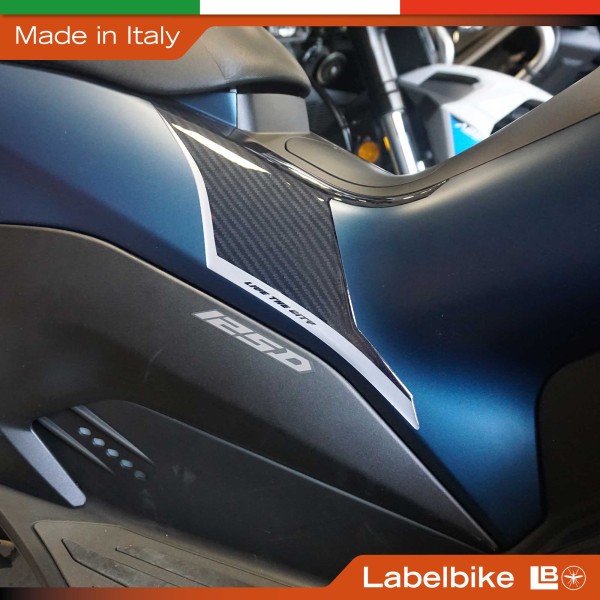 Scooter Footboard Side Protector Stickers compatible with the Zontes 125D 2023–26
