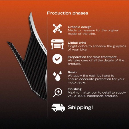 Scooter Footboard Side Protector Stickers compatible with the Zontes 125D 2023–26