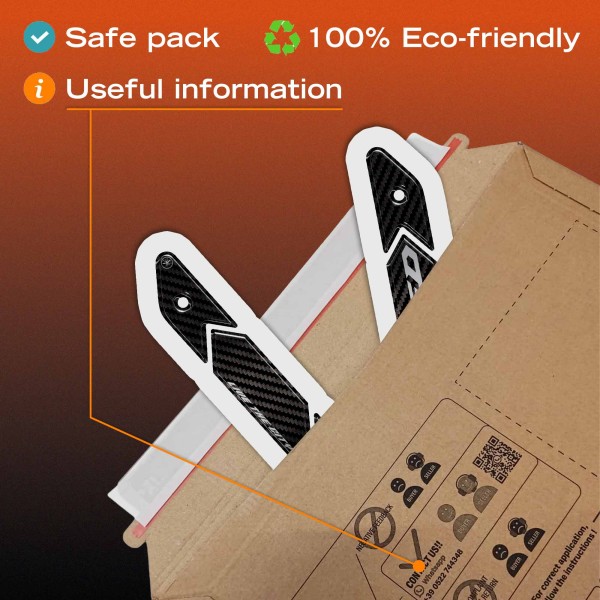 Adhesivo 3D de protección para el parabrisas de scooter, compatible con la Zontes 125D 2023-2026