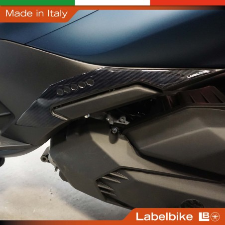 3D Stickers – Scooter Footrest Protectors compatible with the Zontes 125D (2023–2026)