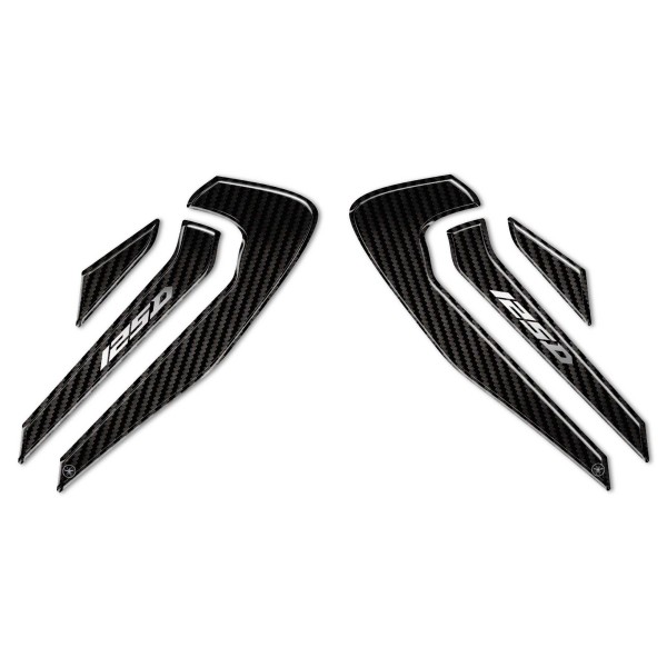 Autocollants 3D de protection des coins pour scooter, compatibles avec le Zontes 125D 2023-26