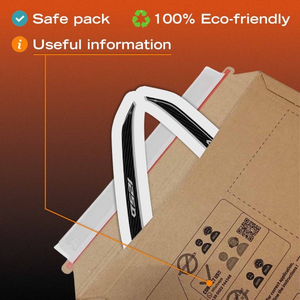 Adhesivos 3D para proteger las manillas de los scooters, compatibles con el modelo Zontes 125D 2023-2026