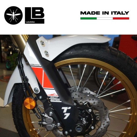 3D Seat Pad Protectors compatible with Yamaha Tenere 700 Rally Edition 2022
