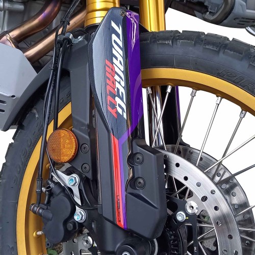 3D Aufkleber Motorrad Vorbau-Schützer kompatibel mit Aprilia Tuareg Rally 660