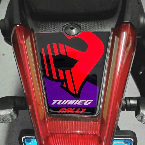                             Adesivo 3D Protezione codino moto compatibile con Aprilia Tuareg Rally 660
                          