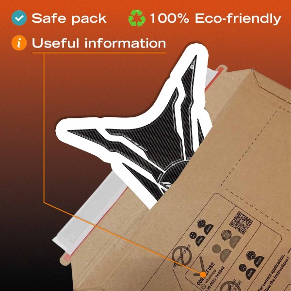 Adhesivo protector para la puerta del estribo de un scooter, compatible con el Zontes 125D 2023-26