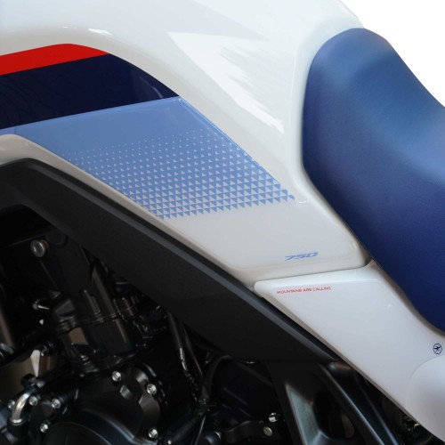                             Motorbike side tank protector stickers compatible with Honda Transalp 2023
                          