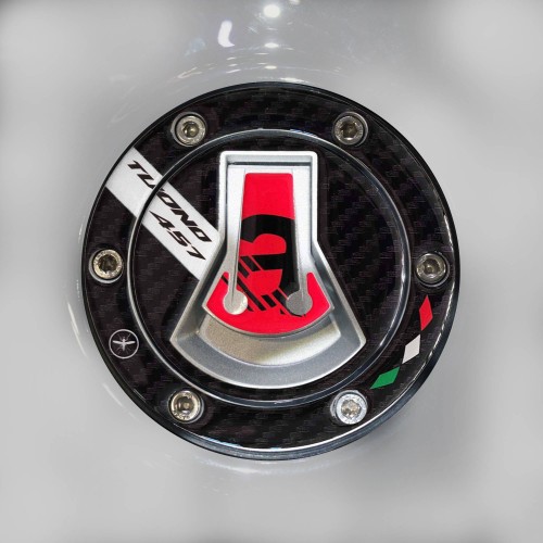                             Adhésif Bouchon de réservoir protection moto compatible avec Aprilia Tuono 457 2025
                          