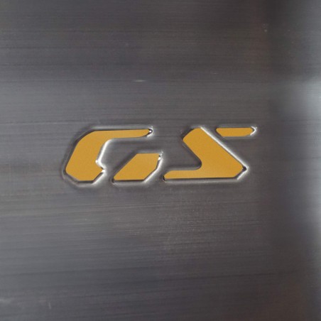 Pair of prepainted GS lettering stickers compatible with BMW R1300GS Adventure