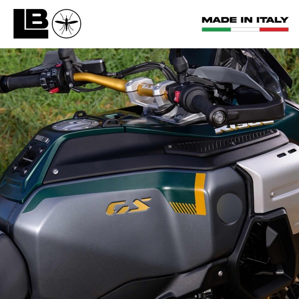 Pair of prepainted GS lettering stickers compatible with BMW R1300GS Adventure