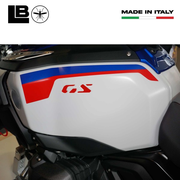 Pair of prepainted GS lettering stickers compatible with BMW R1300GS Adventure