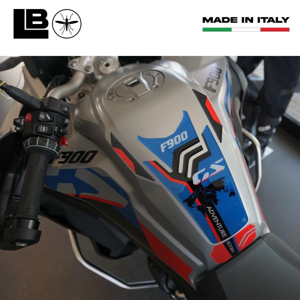 Protège réservoir adhésif 3D compatible avec BMW F 900 GS Adventure