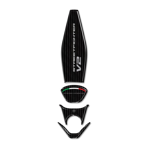                                             Adesivo resinato 3D Coda Moto compatibile con Ducati Streetfighter V2 V2S 2025
                                          
