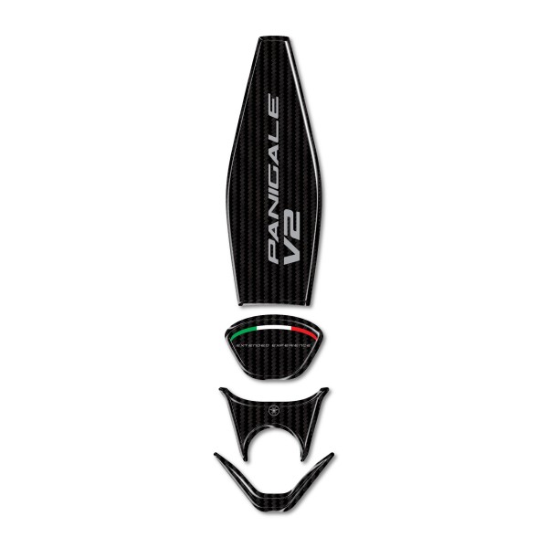Adesivo resinato 3D per Coda Moto compatibile con Ducati Panigale V2 V2S 2025