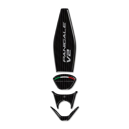 Adesivo resinato 3D per Coda Moto compatibile con Ducati Panigale V2 V2S 2025