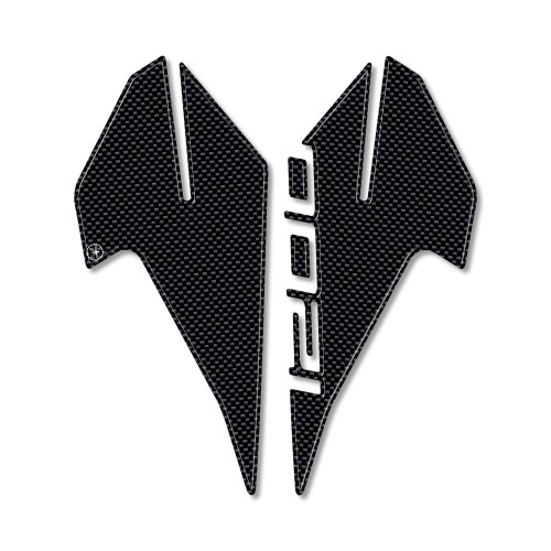ADHESIVOS DE CARBONO 3D SIMIL para DUCATI MULTISTRADA 1200 hasta 2012