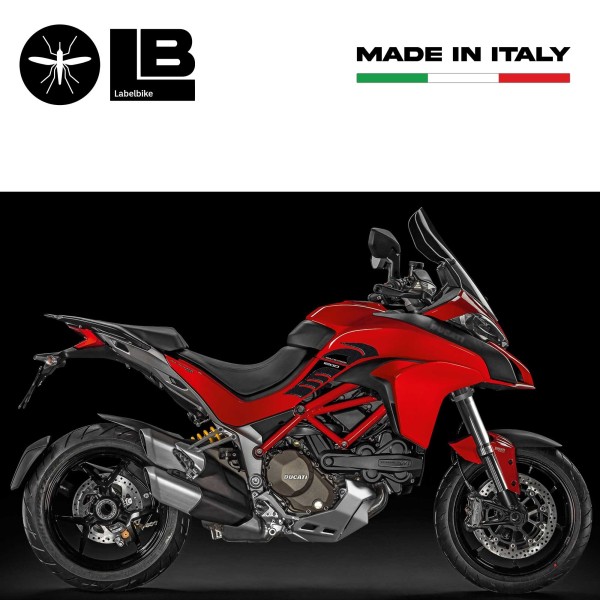 ADESIVI 3D PROTEZIONI SERBATOIO compatibili MOTO DUCATI MULTISTRADA 1200 da 2015