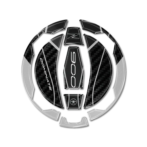                                             Autocollant 3D de protection pour bouchon de réservoir de moto, compatible avec la Kawasaki Z900 2025-26
                                          