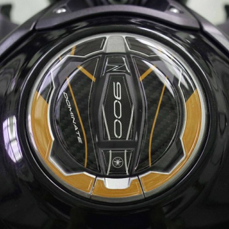 Adesivo 3D Protezione Tappo Serbatoio moto compatibile con Kawasaki Z900 2025-26