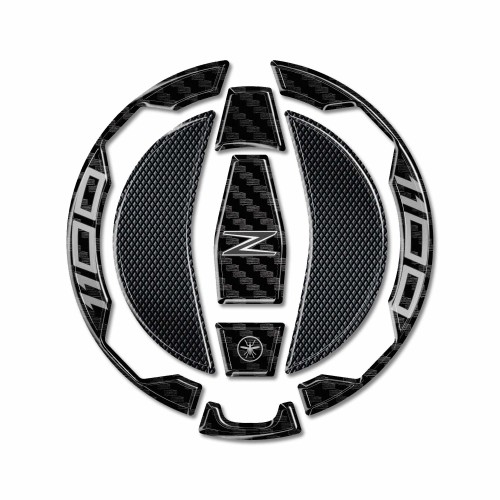                                             Adesivo 3D Protezione Tappo Serbatoio moto compatibile con Kawasaki Z1100 2026
                                          