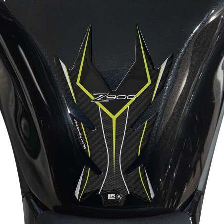 3D αυτοκόλλητο αυτοκόλλητο 3D Gel Tank Guard συμβατό με Kawasaki Z900 2018-2025