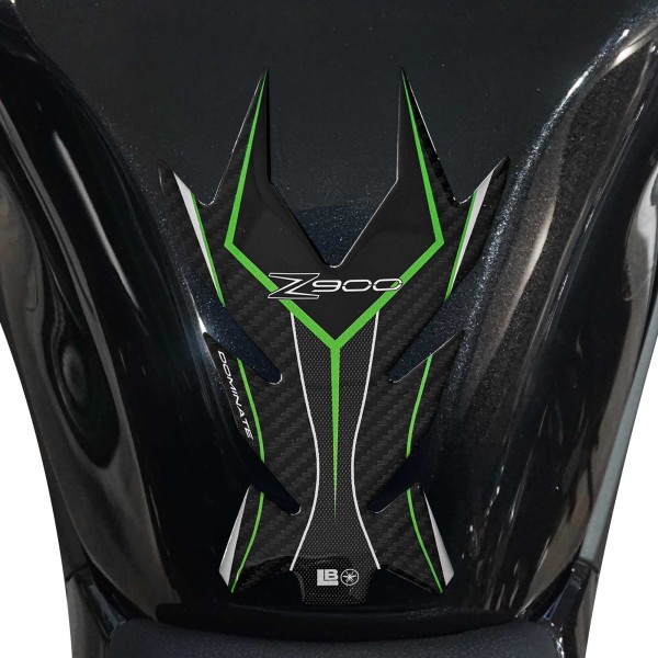 3D αυτοκόλλητο αυτοκόλλητο 3D Gel Tank Guard συμβατό με Kawasaki Z900 2018-2025