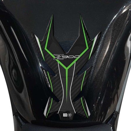 3D αυτοκόλλητο αυτοκόλλητο 3D Gel Tank Guard συμβατό με Kawasaki Z900 2018-2025