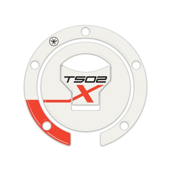 Aufkleber 3D Tankdeckelschutz Motorrad kompatibel mit Morbidelli T502X
