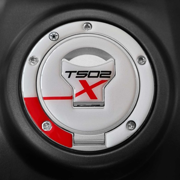 Pegatina 3D Proteccion tapa deposito moto compatible con Morbidelli T502X