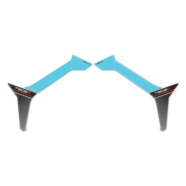Pegatinas 3D Protectores laterales de depósito compatibles con Morbidelli T502X 2026