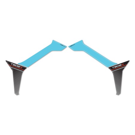 Pegatinas 3D Protectores laterales de depósito compatibles con Morbidelli T502X 2026
