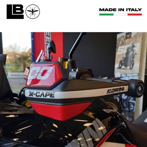 Guardamanos adhesivo 3D compatible con Moto Morini X-Cape 1200 2026