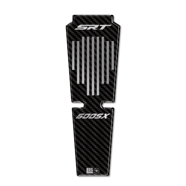 Adhesivo protector de depósito de moto 3D compatible con QJ Motor SRT 600 SX 2024-25