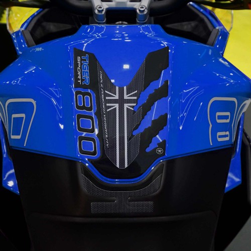                             Adhésif 3D de protection de réservoir compatible avec Triumph Tiger 800 Sport 2025
                          