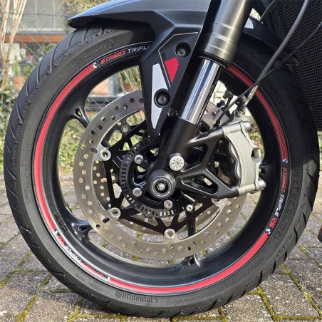 Adesivi Strisce Ruote Cerchi 17 compatibili con Triumph Street Triple 765 RS