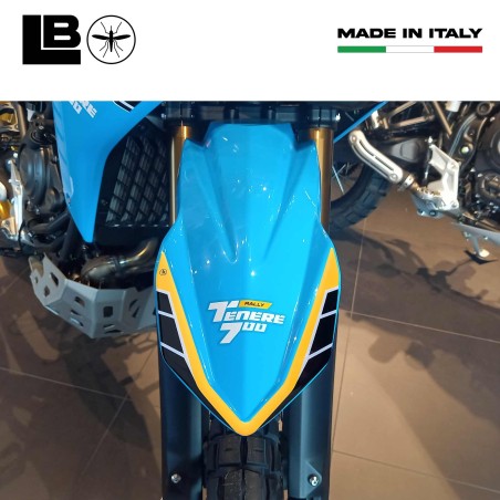 Motorrad Kotflügel Schutzaufkleber kompatibel mit Yamaha Tenere 700 Rally 2025