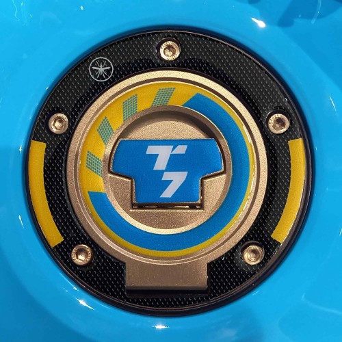                             Aufkleber 3D Tankdeckel Motorrad kompatibel mit Yamaha Tenere 700 Rally 2025
                          