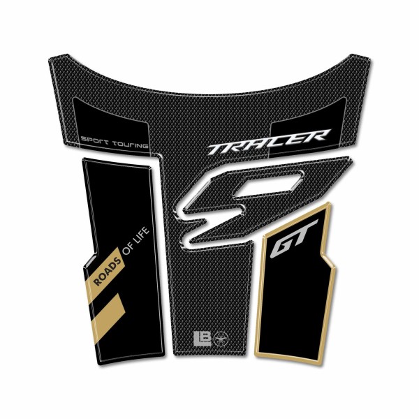 Adesivo 3D Paraserbatoio Protezione moto compatibile con Yamaha Tracer 9 GT 2025