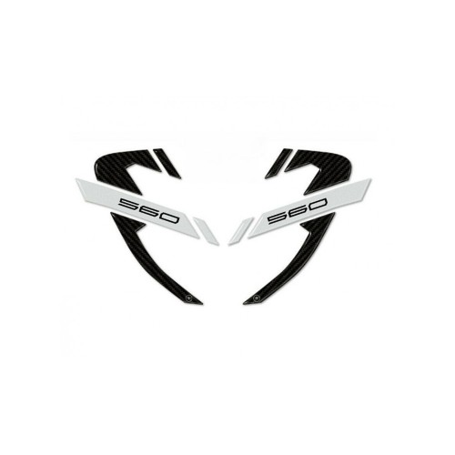                                             2 3D GEL ADHESIVOS CARENE PIEZAS scooter compatible YAMAHA TMAX 560 2020-21
                                          