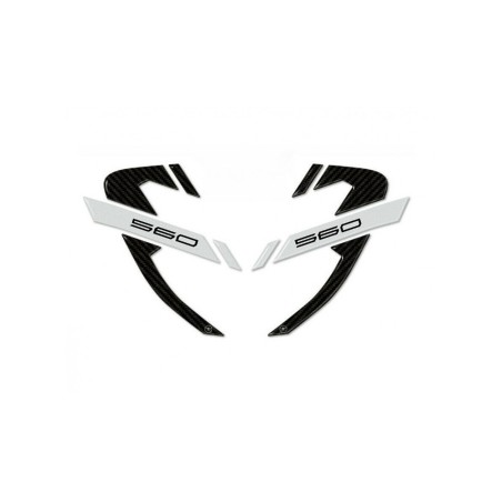 2 3D GEL ADHESIVES CARENE PARTS scooter compatible YAMAHA TMAX 560 2020-21