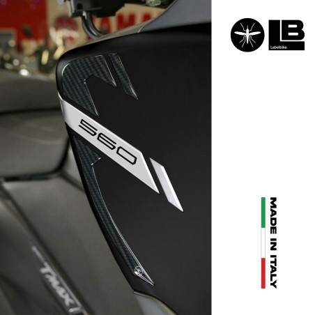2 3D GEL ADHESIVES CARENE PARTS scooter compatible YAMAHA TMAX 560 2020-21