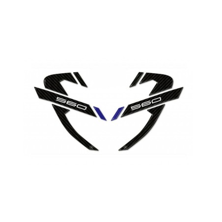 2 3D GEL ADHESIVES CARENE PARTS scooter compatible YAMAHA TMAX 560 2020-21