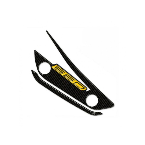 3D Gel Aufkleber Schalldämpferschutz kompatibel Yamaha Tmax 560 2020-2025