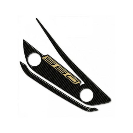 3D Gel Aufkleber Schalldämpferschutz kompatibel Yamaha Tmax 560 2020-2025